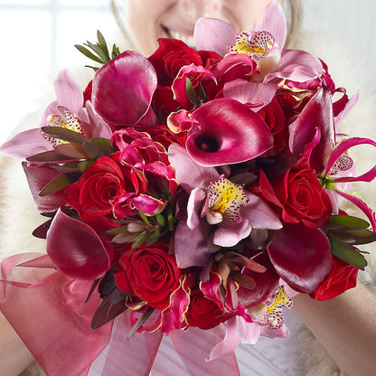 Heart of Hearts Bouquet –  Honey Bee Blooms San Marcos, San Marcos CA